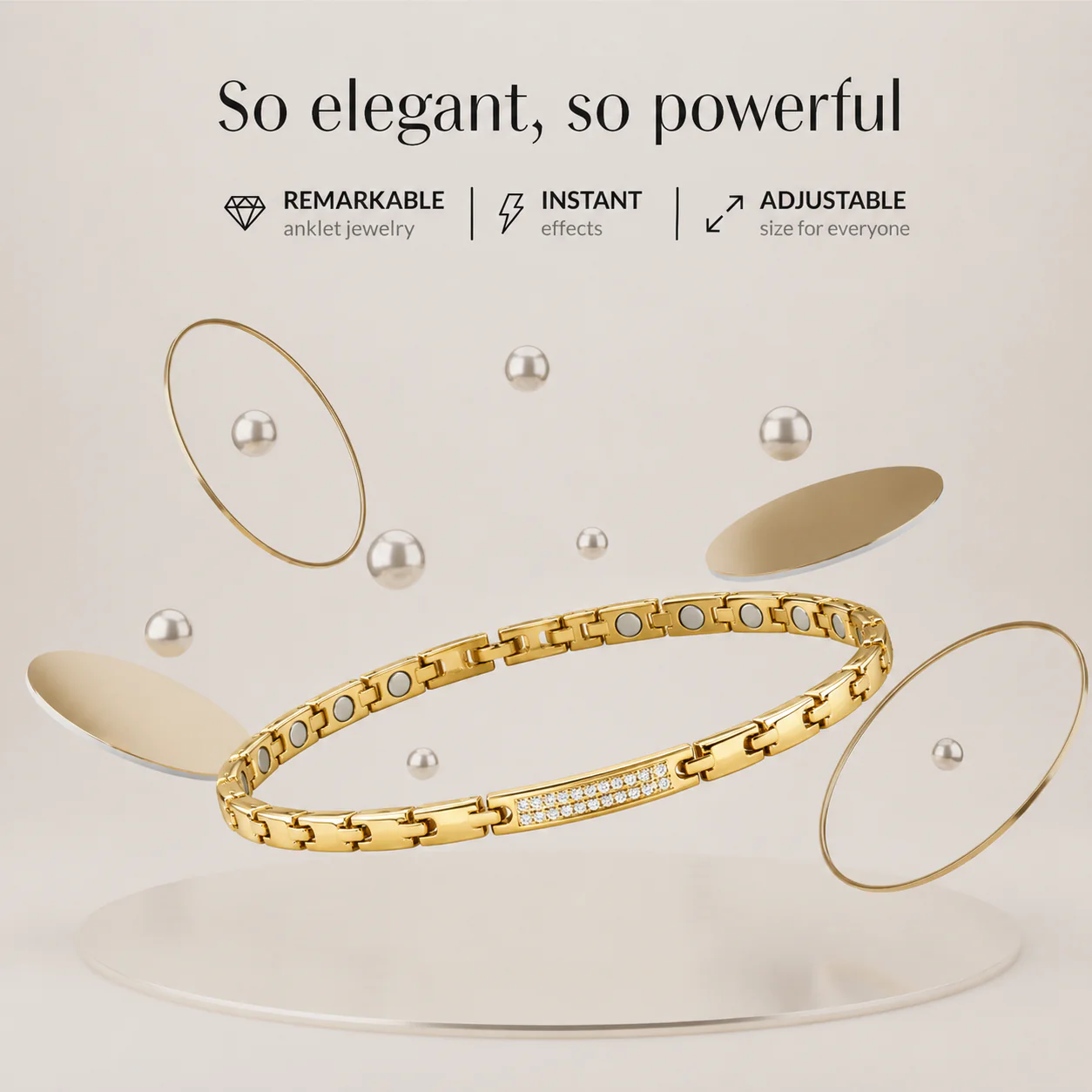 Calmi Anklet - The Golden Glow - Image 3